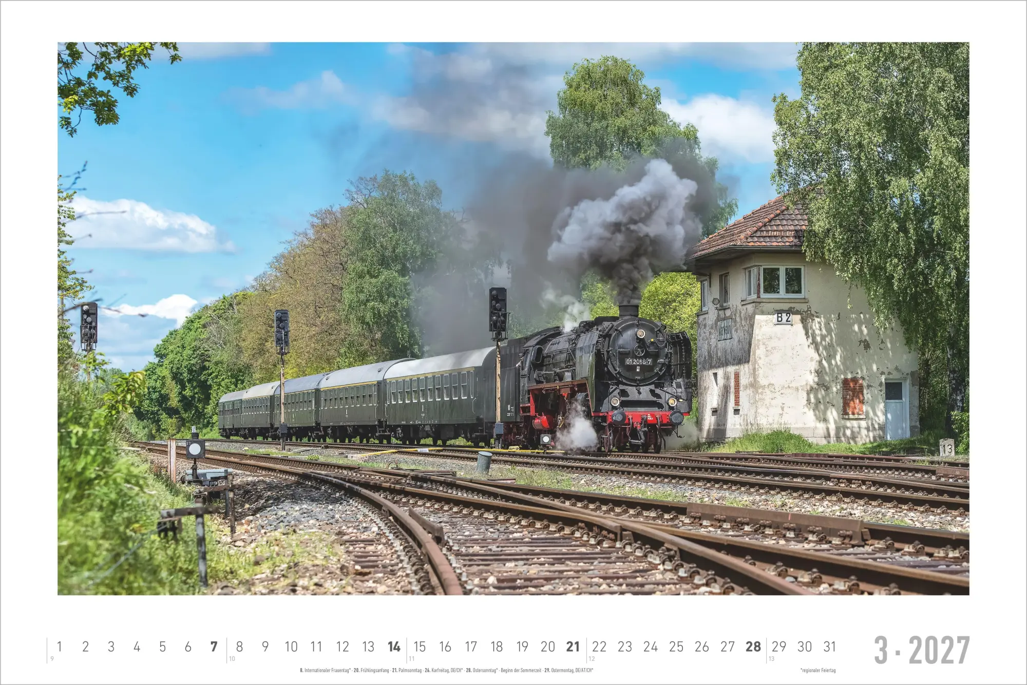 Bild: 4069095012707 | Faszinierende Dampfloks 2027 | Neumann Verlage GmbH &amp; Co KG | Kalender
