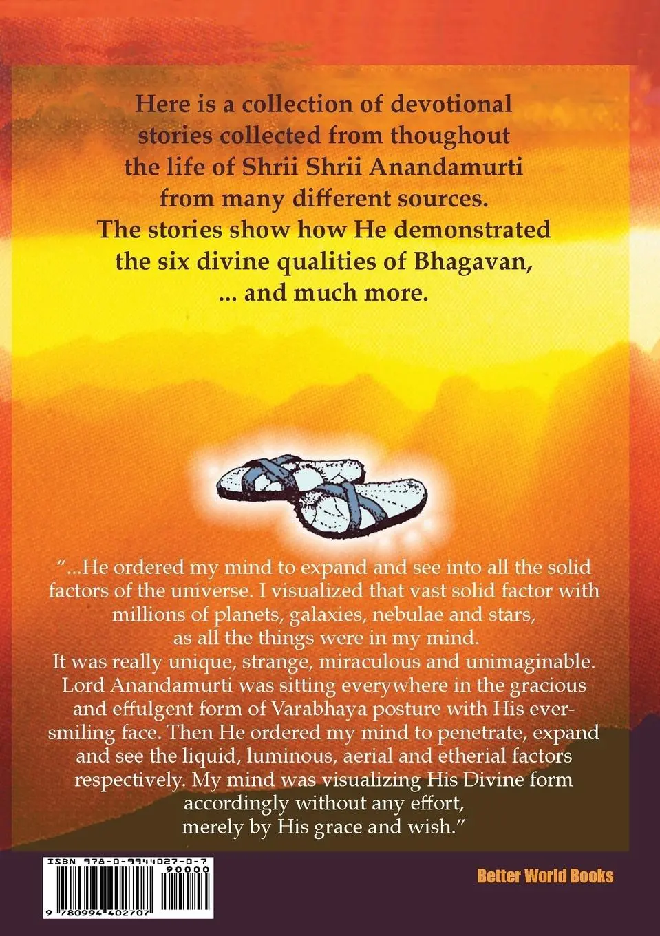 Rückseite: 9780994402707 | Bhagavan Anandamurti | Stories About The Divine Qualities of Baba