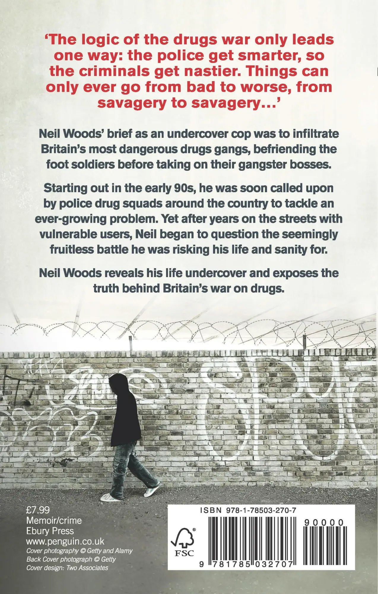 Rückseite: 9781785032707 | Good Cop, Bad War | Neil Woods | Taschenbuch | Kartoniert / Broschiert