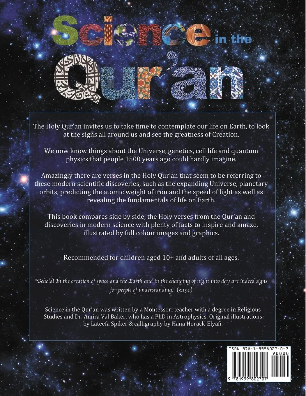 Rückseite: 9781999802707 | Science in the Qur'an | Yasmin Watson (u. a.) | Taschenbuch | Englisch
