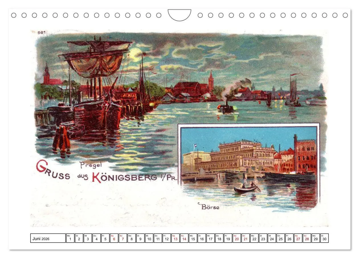 Bild: 9783457832707 | Gruss aus Königsberg (Wandkalender 2026 DIN A4 quer), CALVENDO...