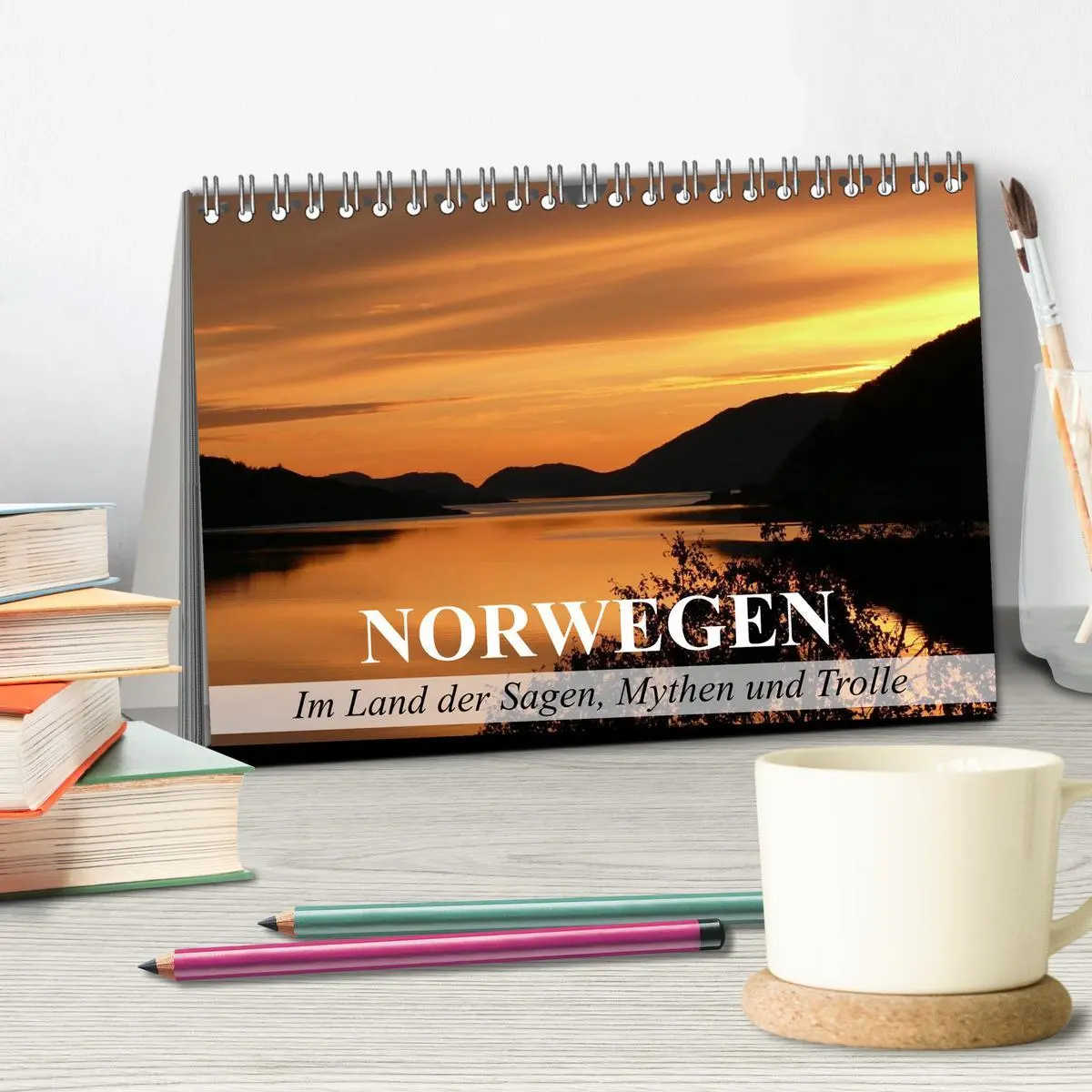 Bild: 9783516092707 | Norwegen - Im Land der Sagen, Mythen und Trolle (Tischkalender 2026...