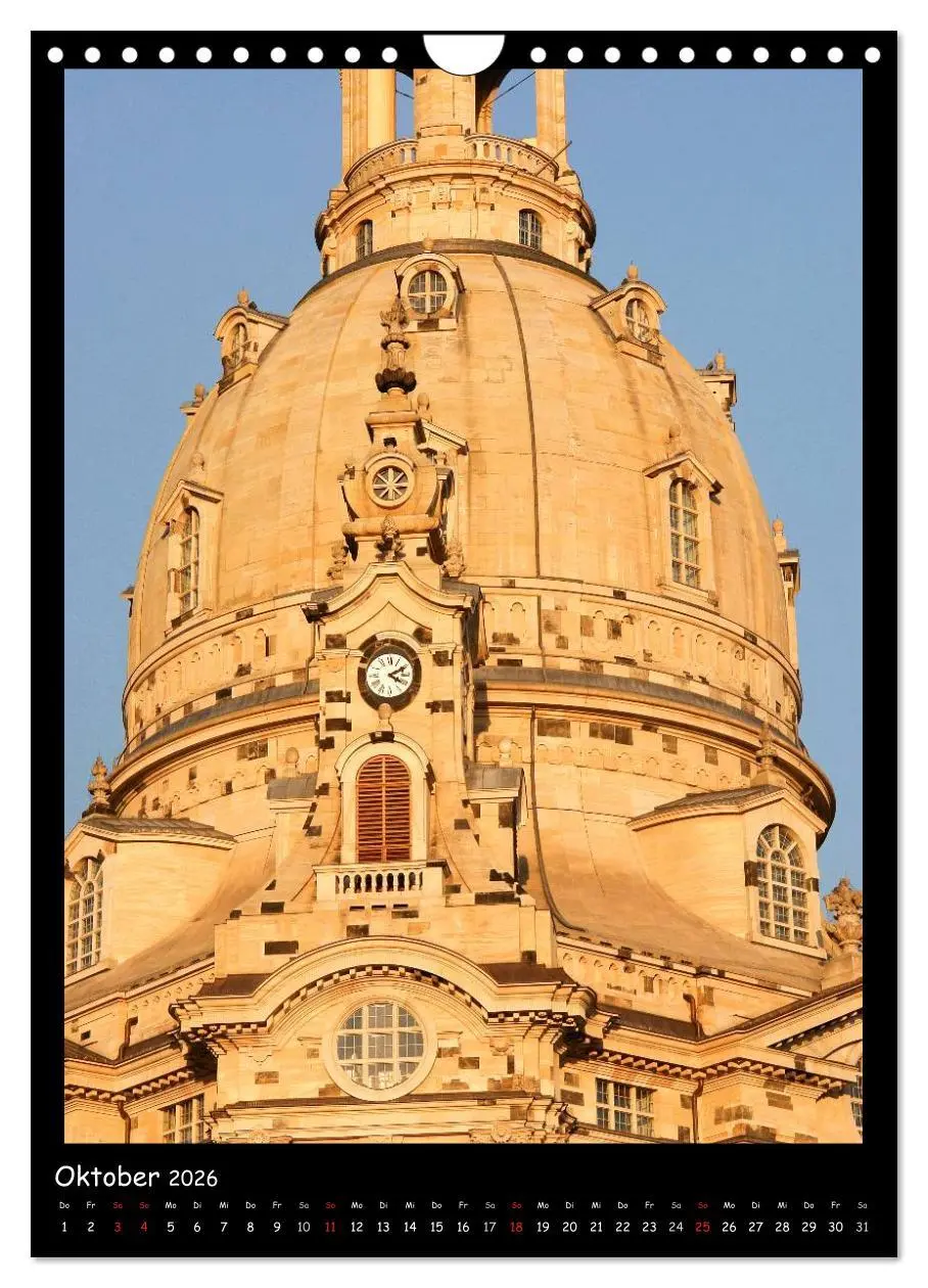 Bild: 9783516472707 | Frauenkirche Dresden (Wandkalender 2026 DIN A4 hoch), CALVENDO...