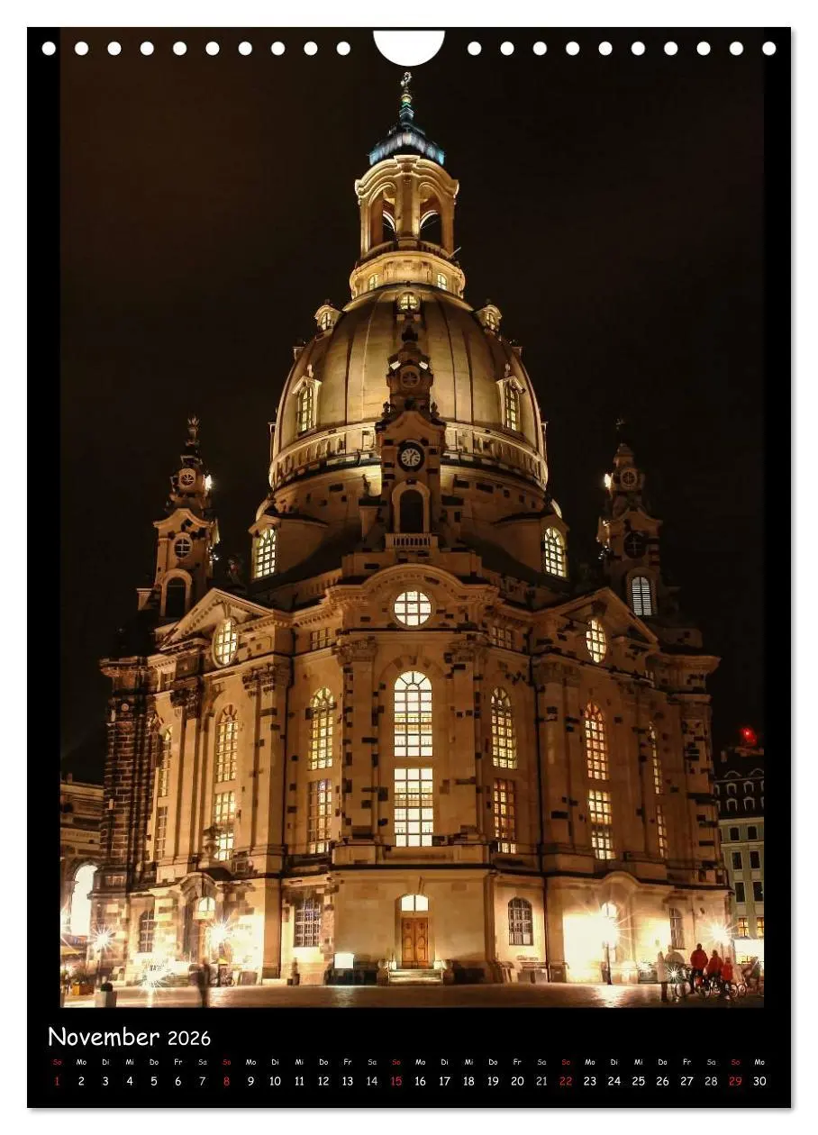 Bild: 9783516472707 | Frauenkirche Dresden (Wandkalender 2026 DIN A4 hoch), CALVENDO...