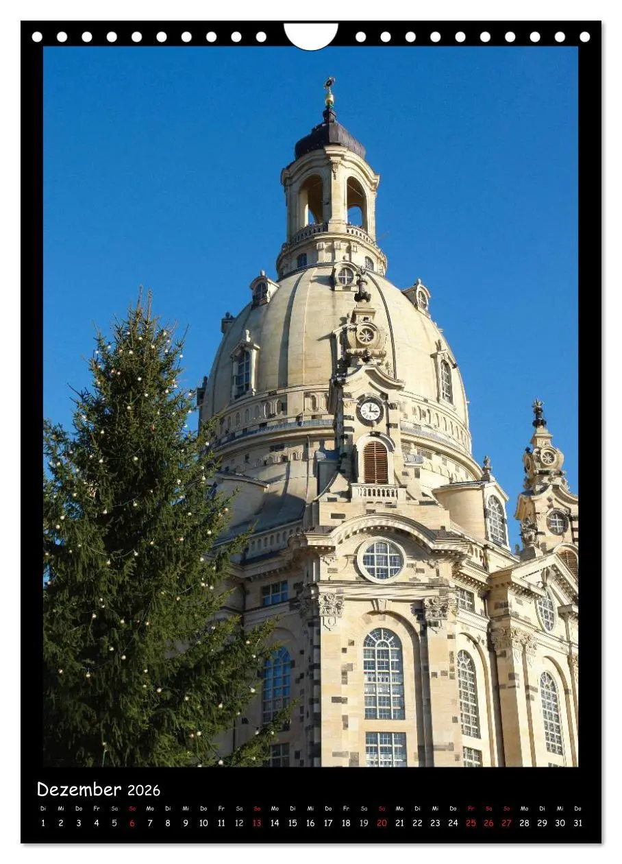 Bild: 9783516472707 | Frauenkirche Dresden (Wandkalender 2026 DIN A4 hoch), CALVENDO...
