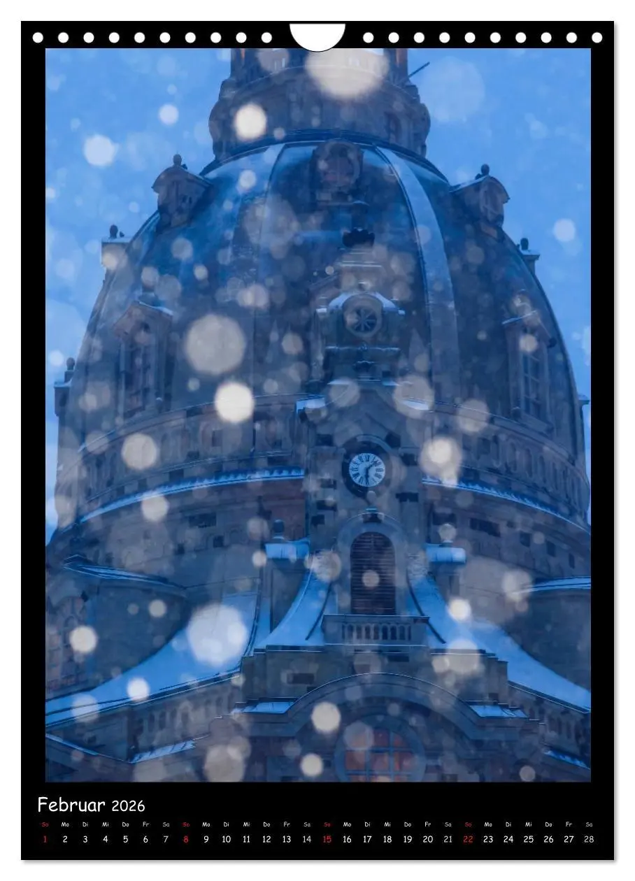 Bild: 9783516472707 | Frauenkirche Dresden (Wandkalender 2026 DIN A4 hoch), CALVENDO...
