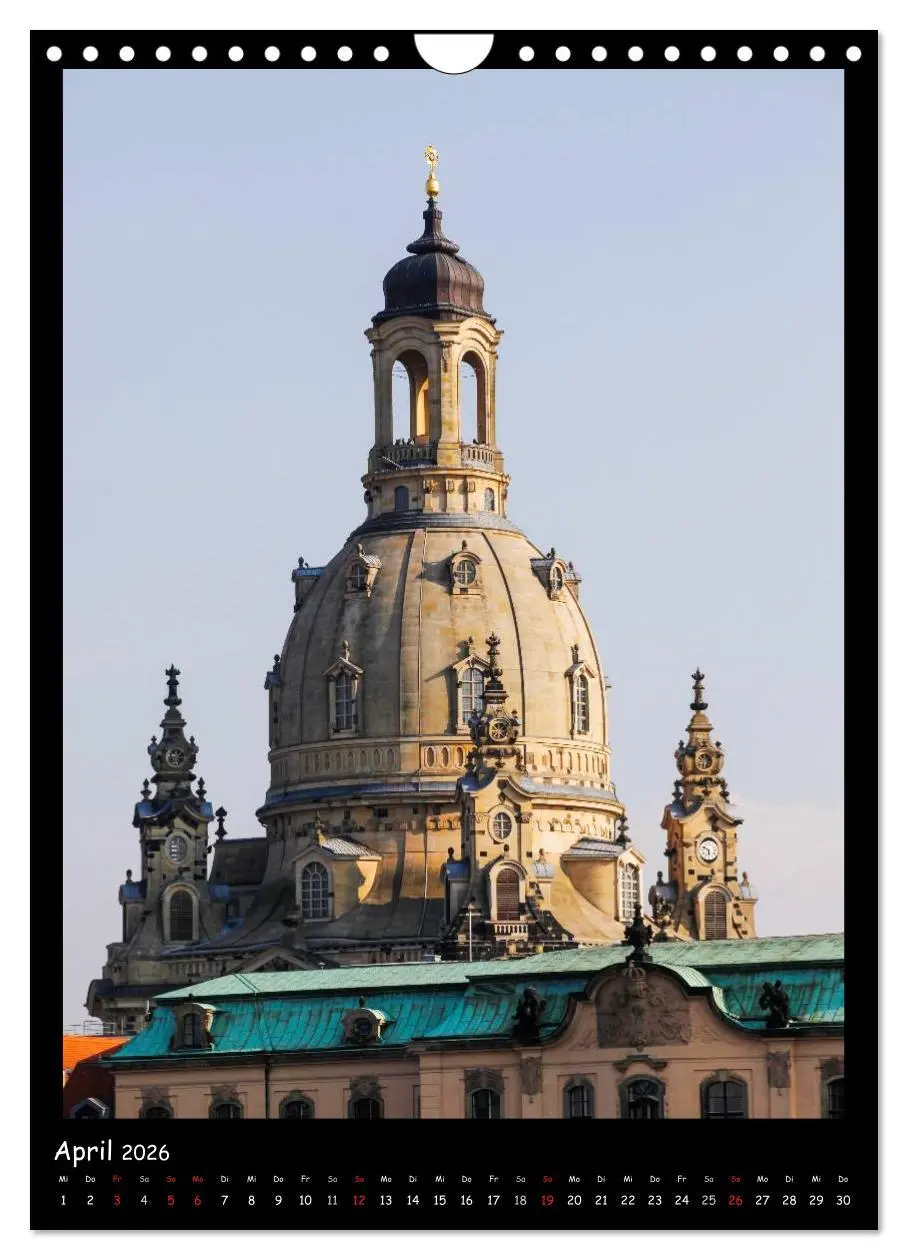 Bild: 9783516472707 | Frauenkirche Dresden (Wandkalender 2026 DIN A4 hoch), CALVENDO...