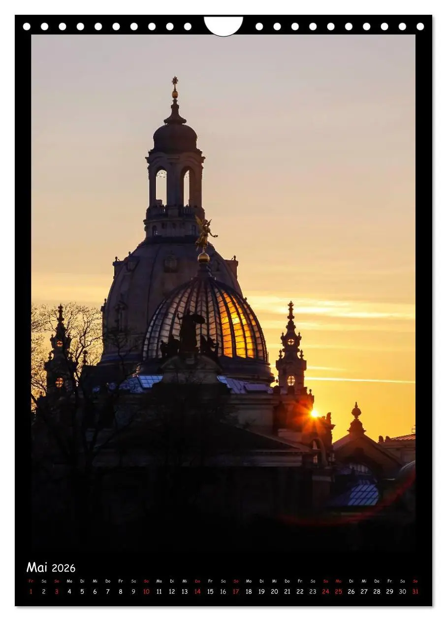 Bild: 9783516472707 | Frauenkirche Dresden (Wandkalender 2026 DIN A4 hoch), CALVENDO...