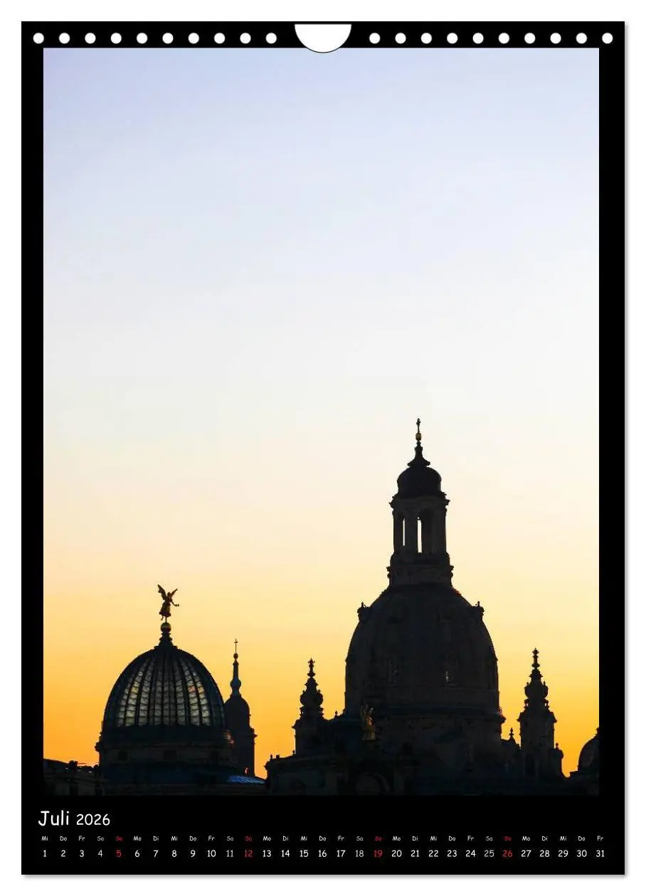 Bild: 9783516472707 | Frauenkirche Dresden (Wandkalender 2026 DIN A4 hoch), CALVENDO...