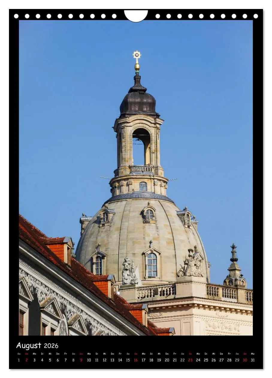 Bild: 9783516472707 | Frauenkirche Dresden (Wandkalender 2026 DIN A4 hoch), CALVENDO...