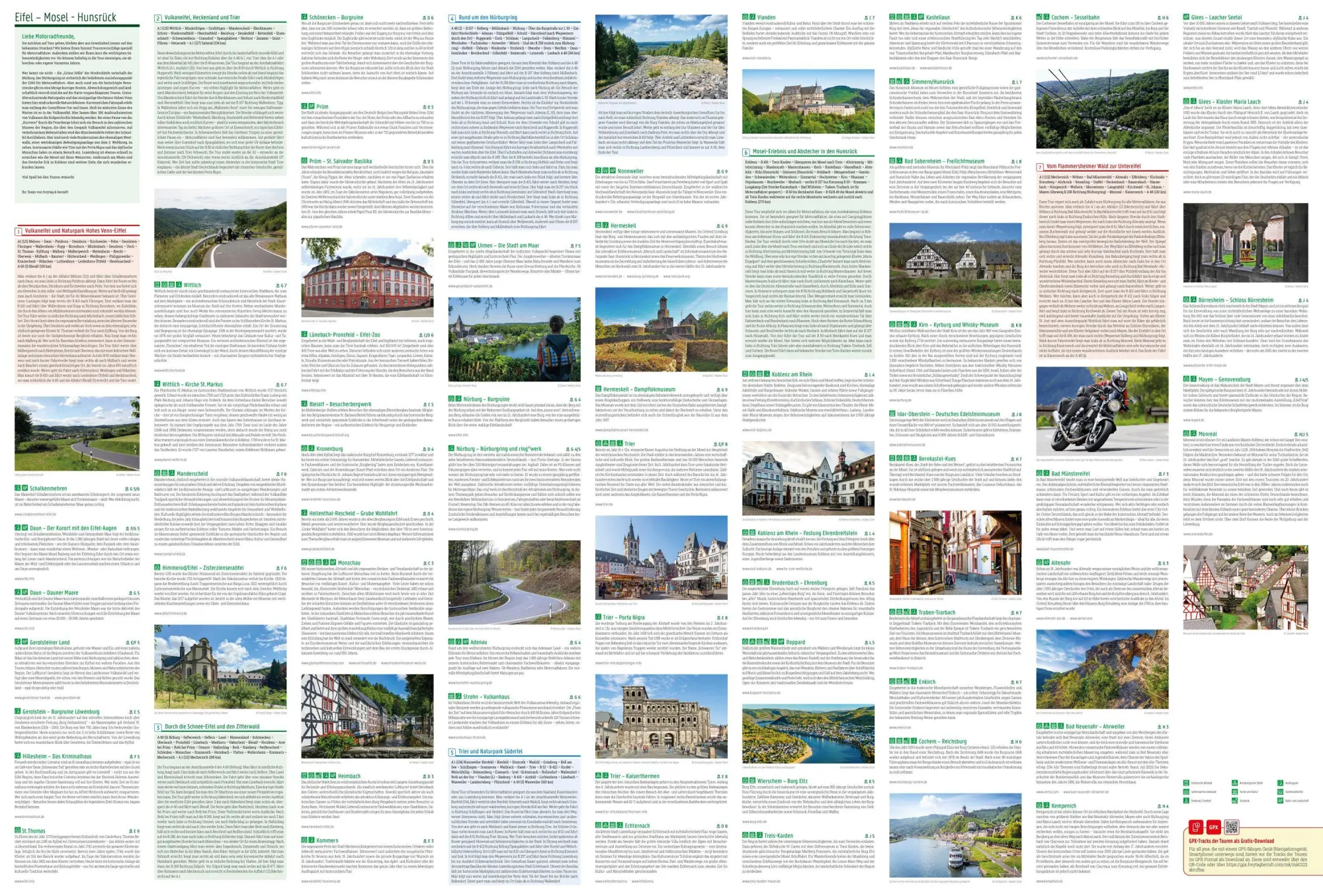 Bild: 9783707922707 | freytag &amp; berndt Motorradkarte Eifel - Mosel - Hunsrück 1:200.000