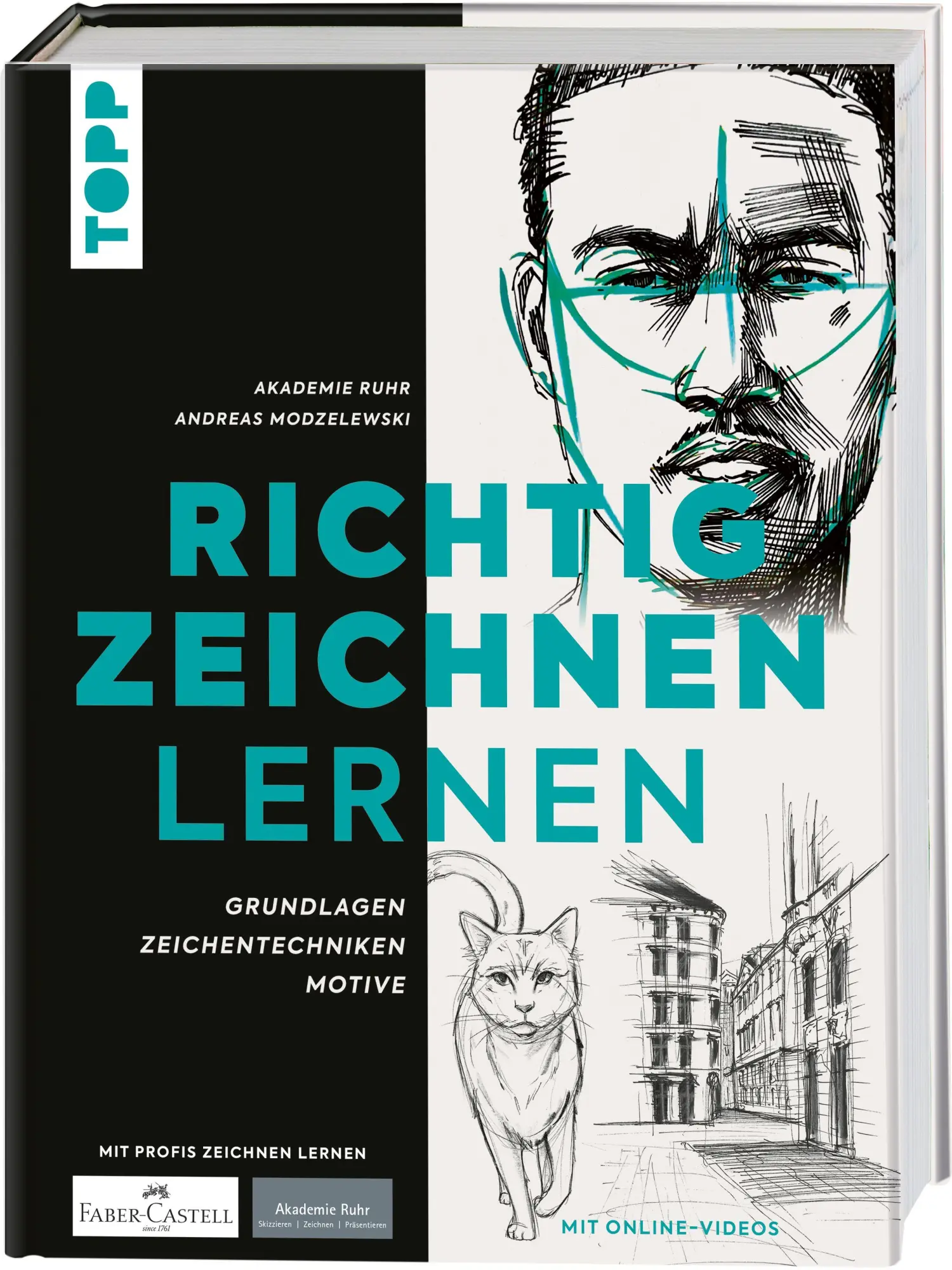 Cover: 9783735882707 | Richtig zeichnen lernen | Grundlagen Zeichentechniken Motive | Buch