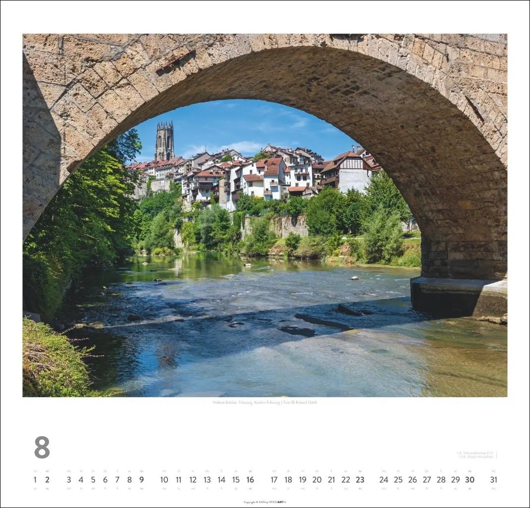 Bild: 9783839902707 | Schweiz Kalender 2026 - Schönste Landschaften und Ansichten | Kalender