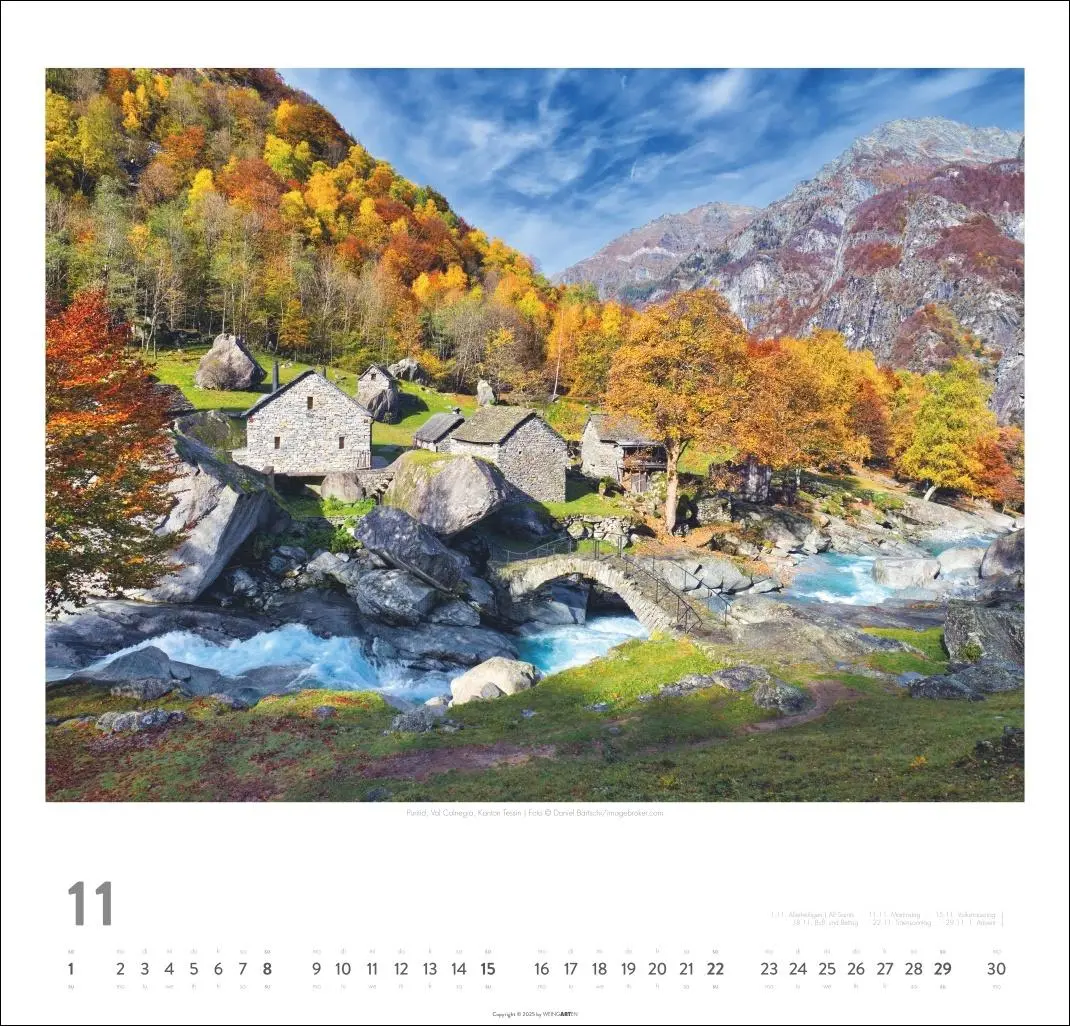 Bild: 9783839902707 | Schweiz Kalender 2026 - Schönste Landschaften und Ansichten | Kalender