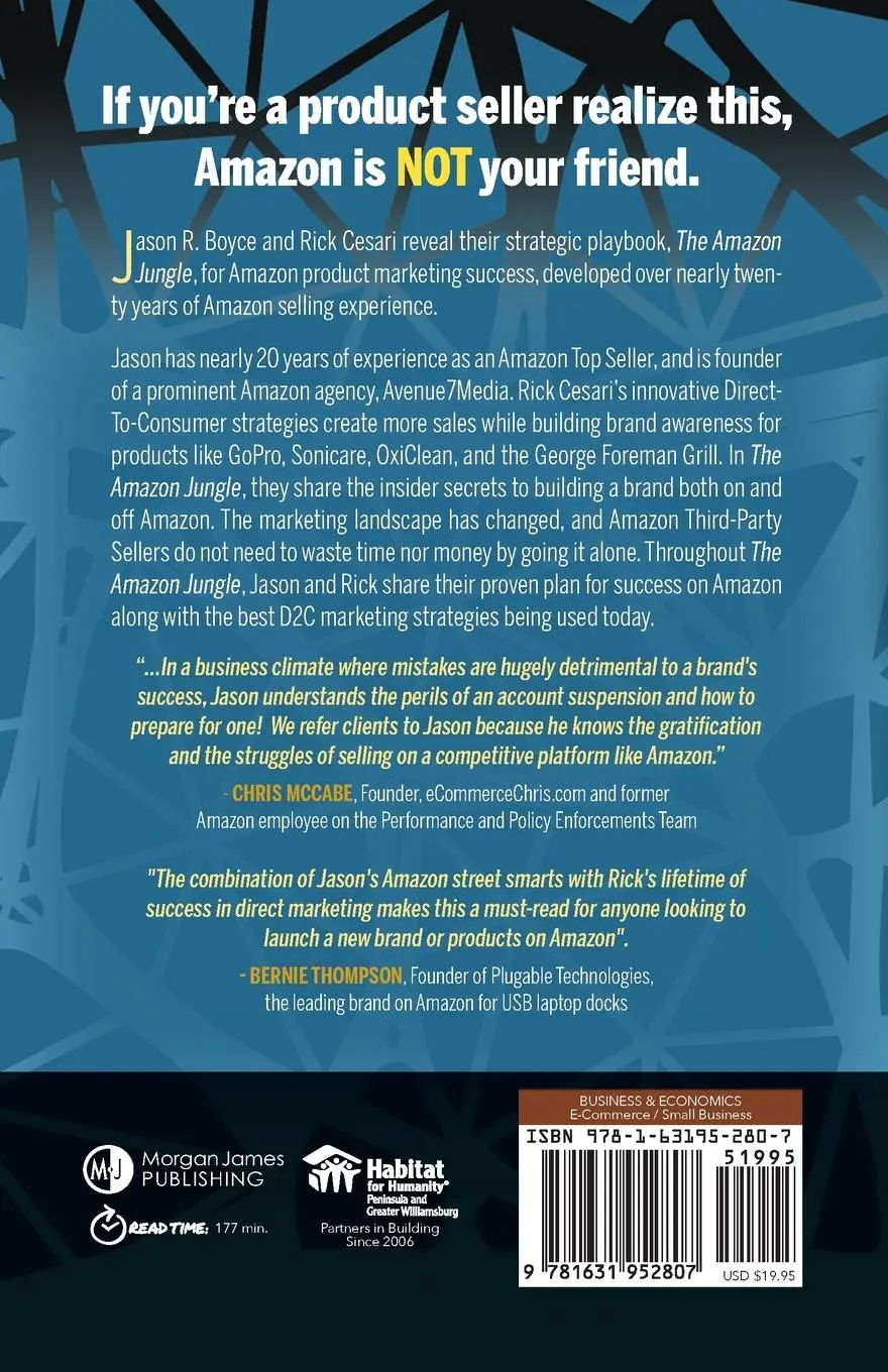 Rückseite: 9781631952807 | The Amazon Jungle | Jason R. Boyce (u. a.) | Taschenbuch | Englisch