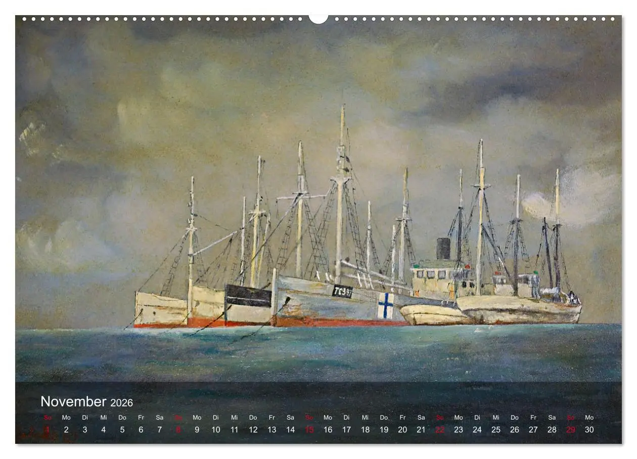 Bild: 9783457752807 | Segel am Horizont - Marinemaler Alfred Jahnke (hochwertiger Premium...