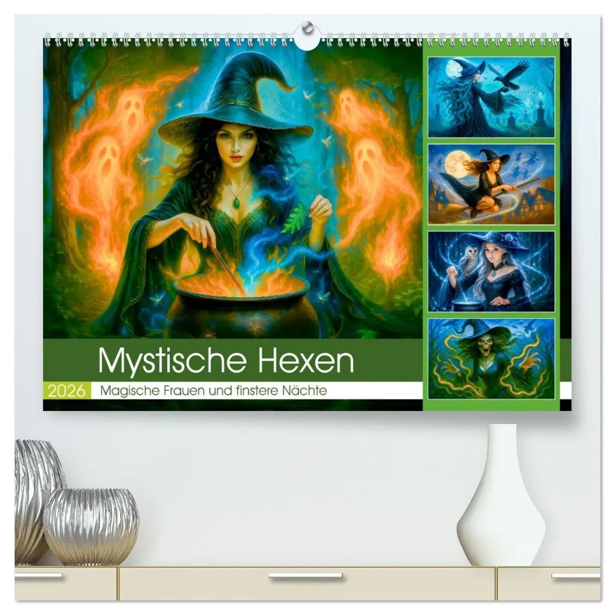 Cover: 9783516602807 | Mystische Hexen - Magische Frauen und finstere Nächte (hochwertiger...