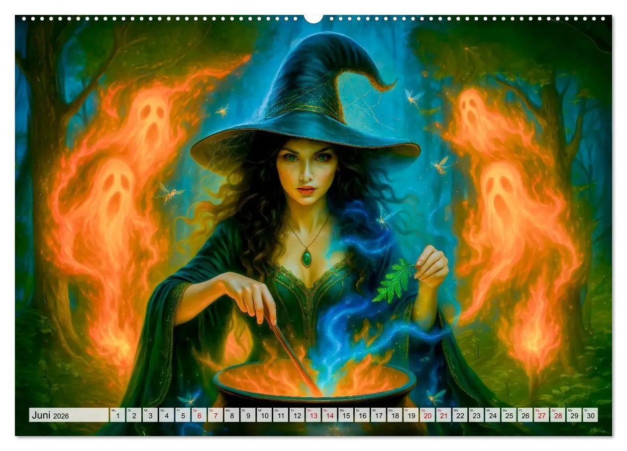 Bild: 9783516602807 | Mystische Hexen - Magische Frauen und finstere Nächte (hochwertiger...
