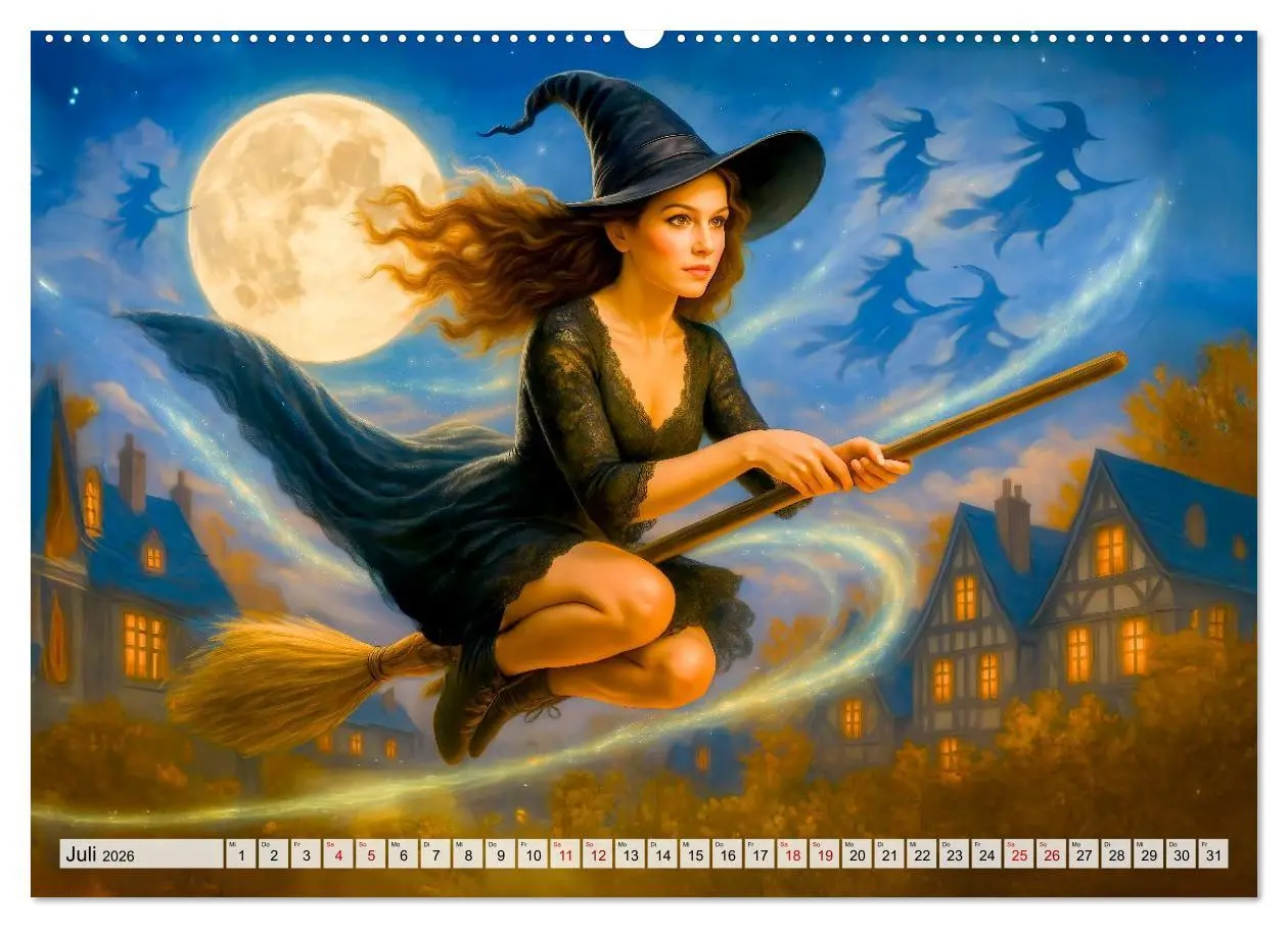 Bild: 9783516602807 | Mystische Hexen - Magische Frauen und finstere Nächte (hochwertiger...