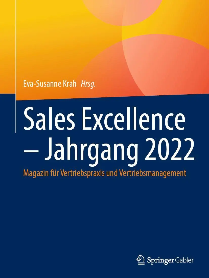 Cover: 9783658412807 | Sales Excellence - Jahrgang 2022 | Eva-Susanne Krah | Buch | v | 2023
