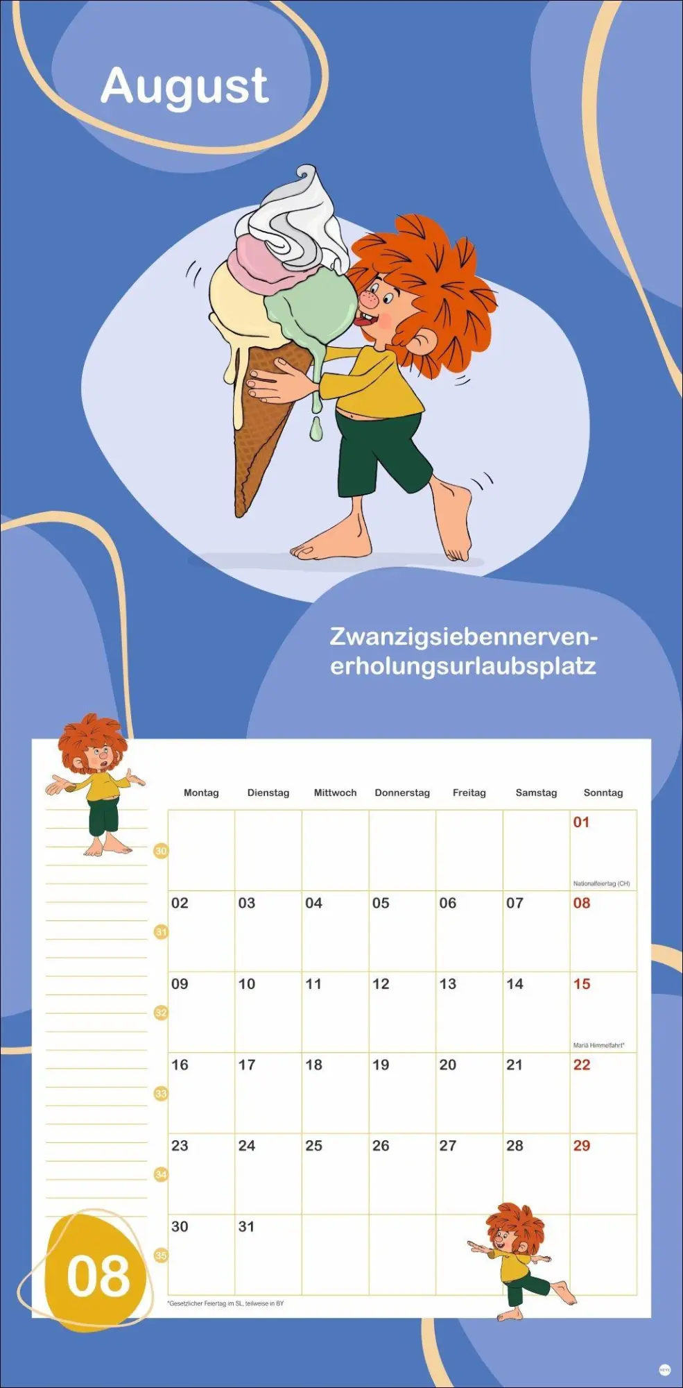Bild: 9783756422807 | Pumuckl Broschurkalender 2027 | Kalender | 28 S. | Deutsch | 2027