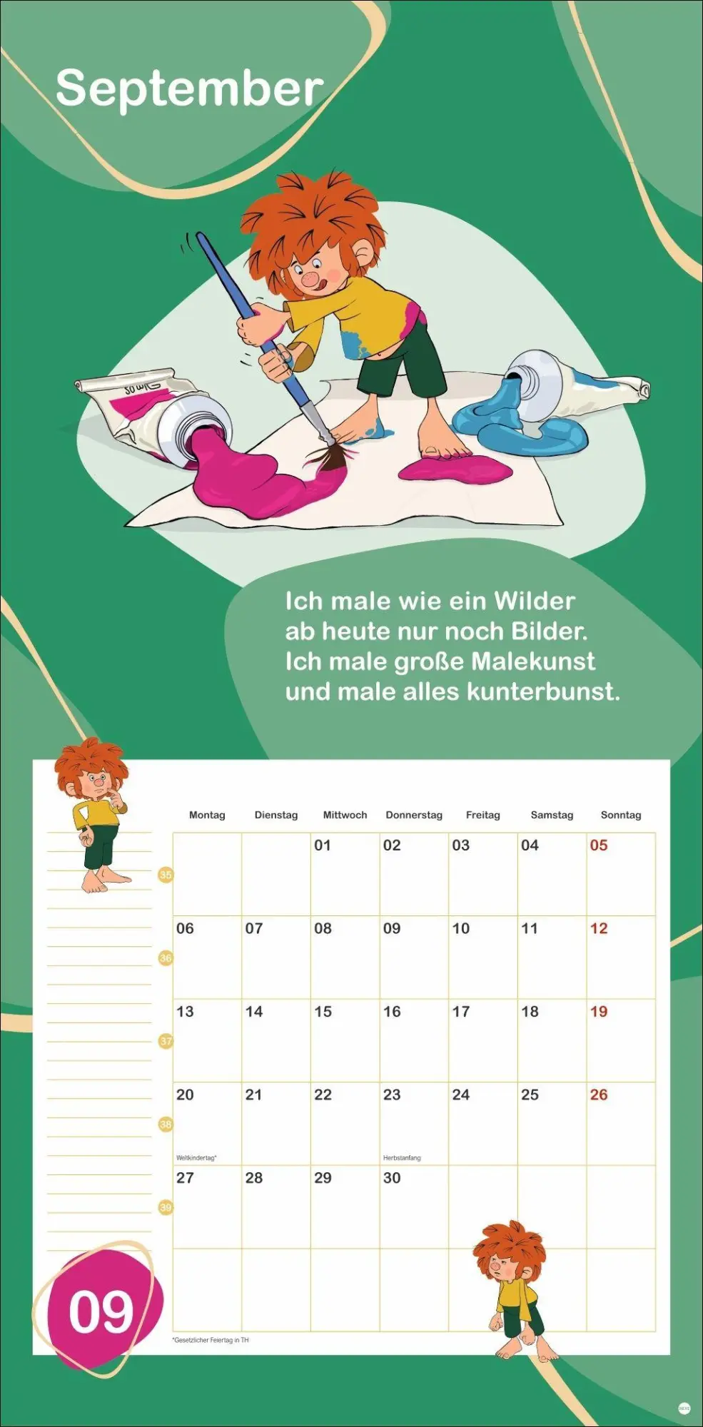 Bild: 9783756422807 | Pumuckl Broschurkalender 2027 | Kalender | 28 S. | Deutsch | 2027