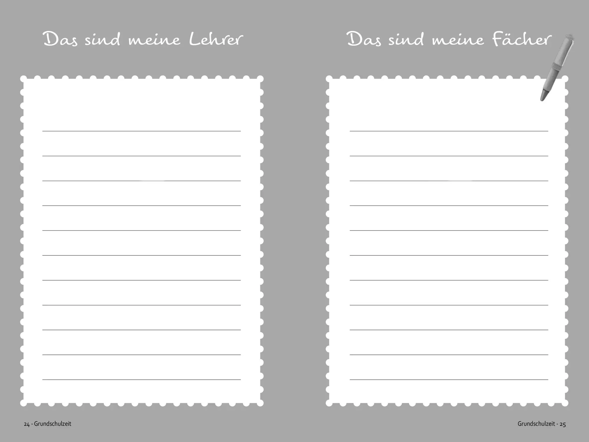 Bild: 9783990512807 | Grundschulzeit - Meine schönsten Erinnerungen | Nanja Holland | Buch