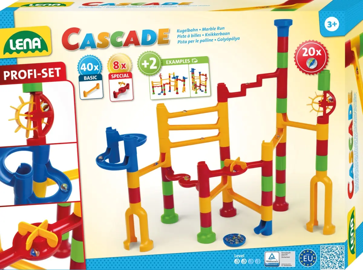 Cover: 4006942652907 | LENA 65290 - Cascade Kugelbahn Speed | 65290-931 | deutsch | 2017