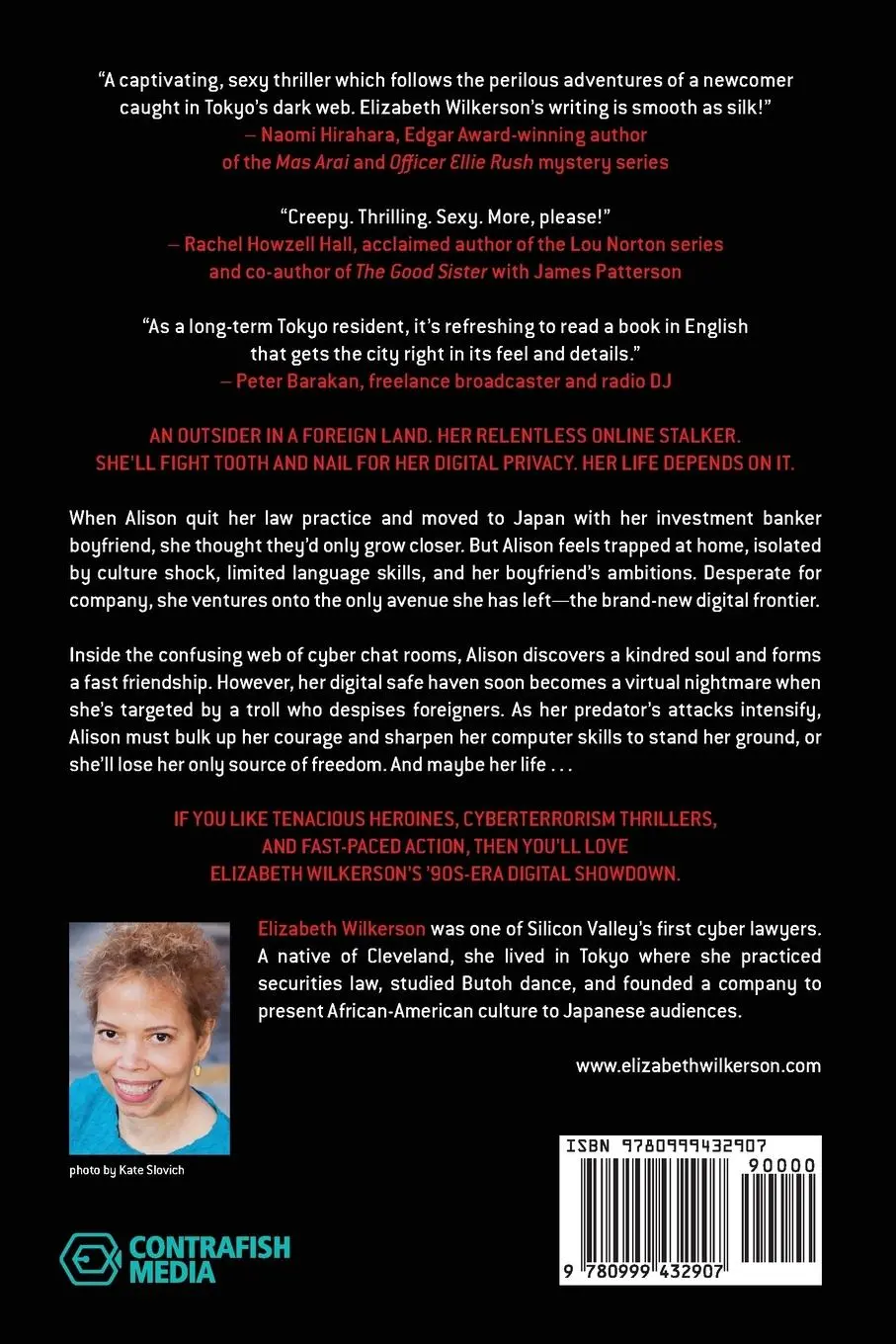 Rückseite: 9780999432907 | Tokyo Firewall | a gripping psychological thriller | Wilkerson | Buch