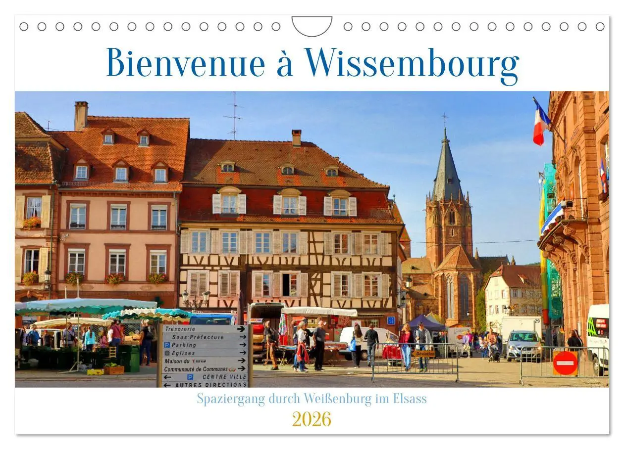 Cover: 9783457362907 | Bienvenue à Wissembourg. Spaziergang durch Weißenburg im Elsass...
