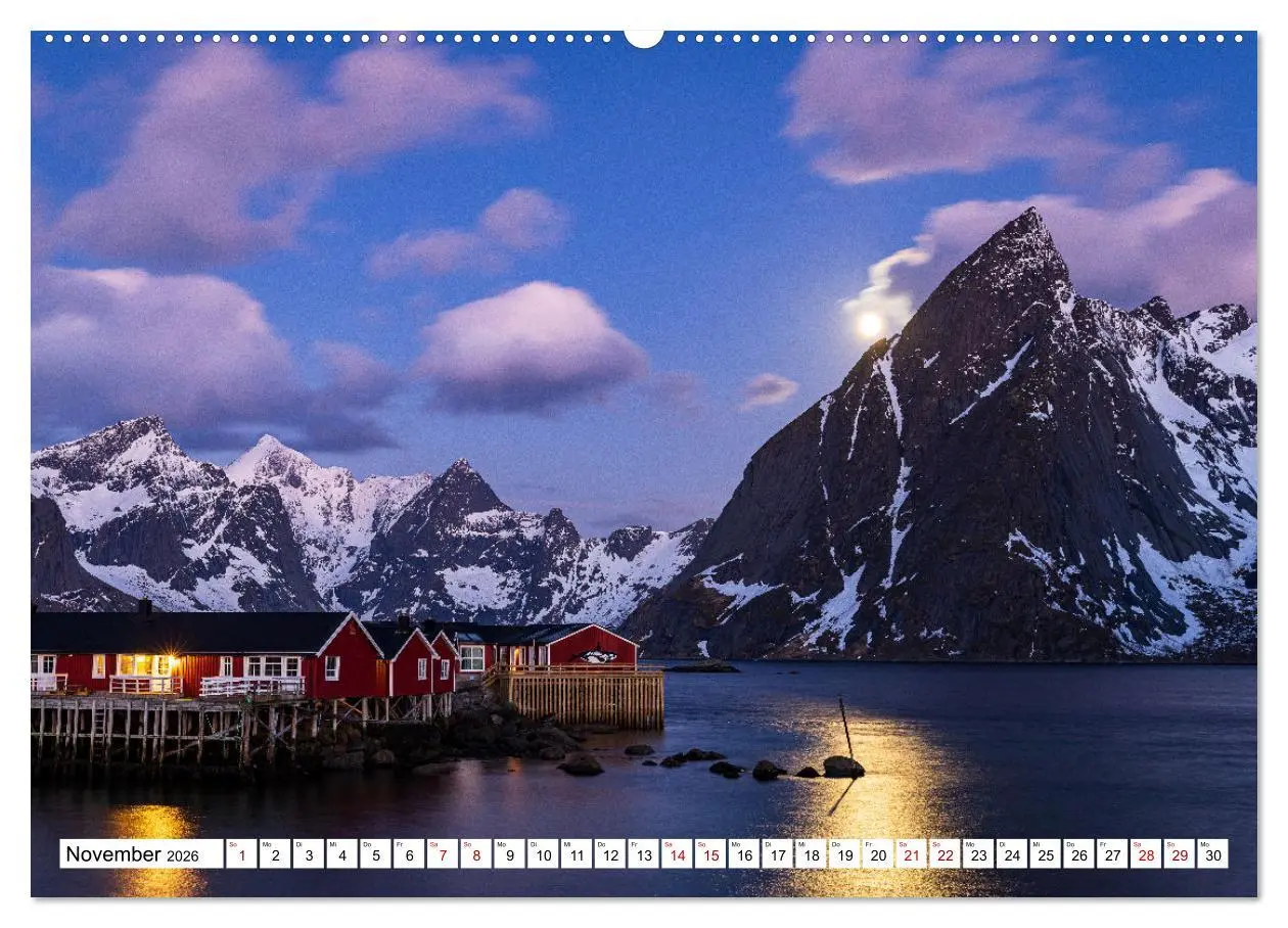 Bild: 9783457432907 | Licht des Nordens - LOFOTEN (hochwertiger Premium Wandkalender 2026...