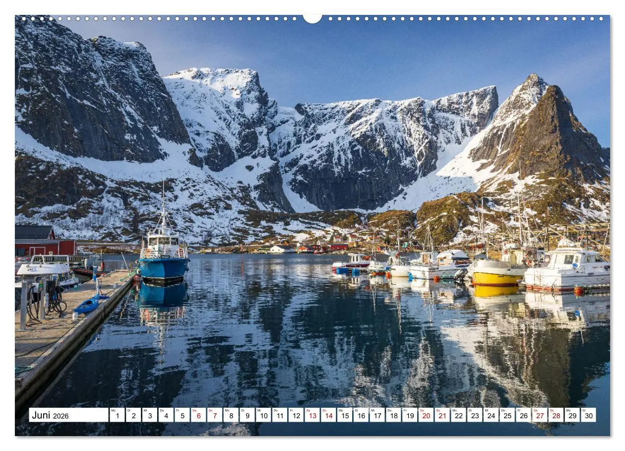 Bild: 9783457432907 | Licht des Nordens - LOFOTEN (hochwertiger Premium Wandkalender 2026...