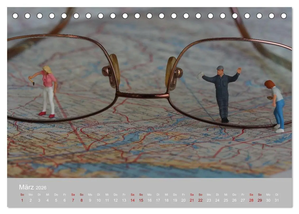Bild: 9783516692907 | Das zweite Leben von Miniatur-Figuren (Tischkalender 2026 DIN A5...