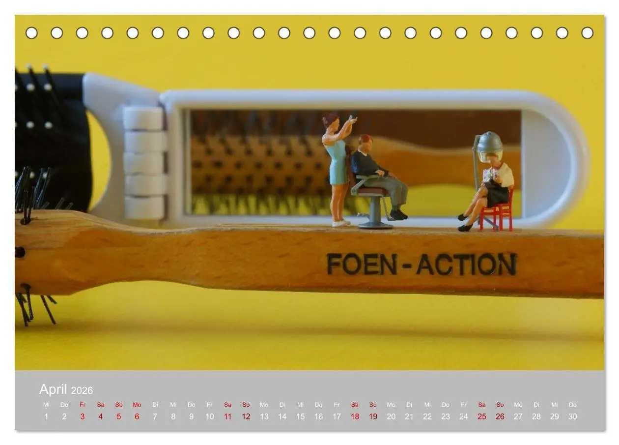 Bild: 9783516692907 | Das zweite Leben von Miniatur-Figuren (Tischkalender 2026 DIN A5...