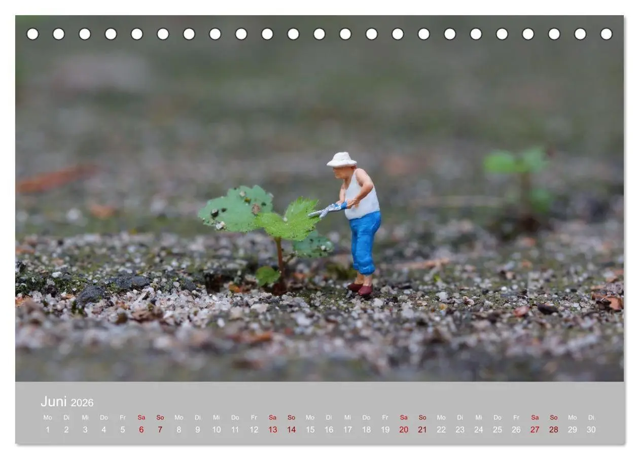 Bild: 9783516692907 | Das zweite Leben von Miniatur-Figuren (Tischkalender 2026 DIN A5...