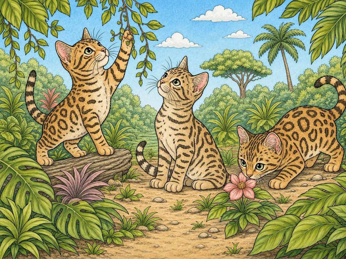Bild: 9783986572907 | Katzen Malbuch für Kinder ab 8 Jahren und Erwachsene mit 50...