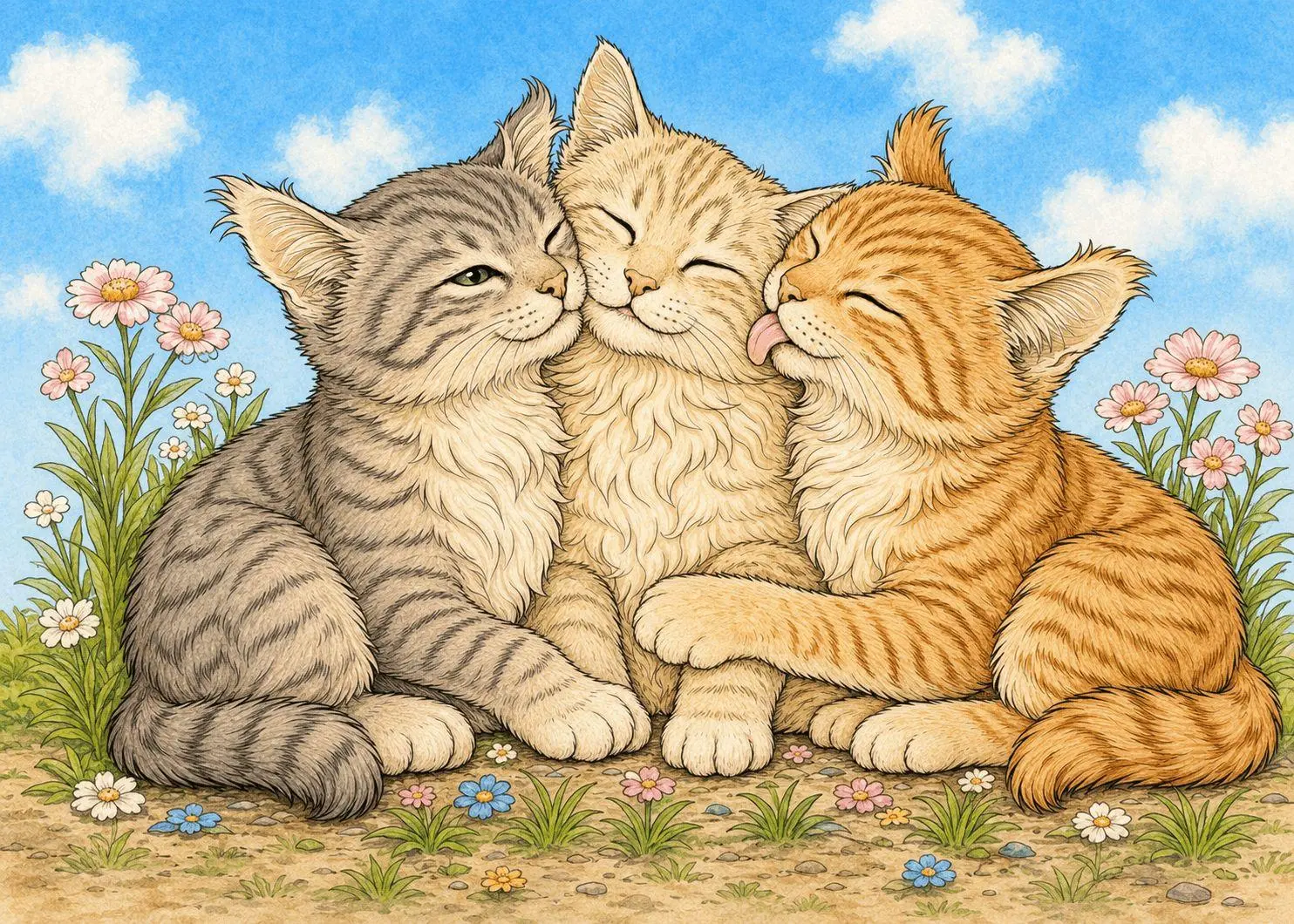 Bild: 9783986572907 | Katzen Malbuch für Kinder ab 8 Jahren und Erwachsene mit 50...