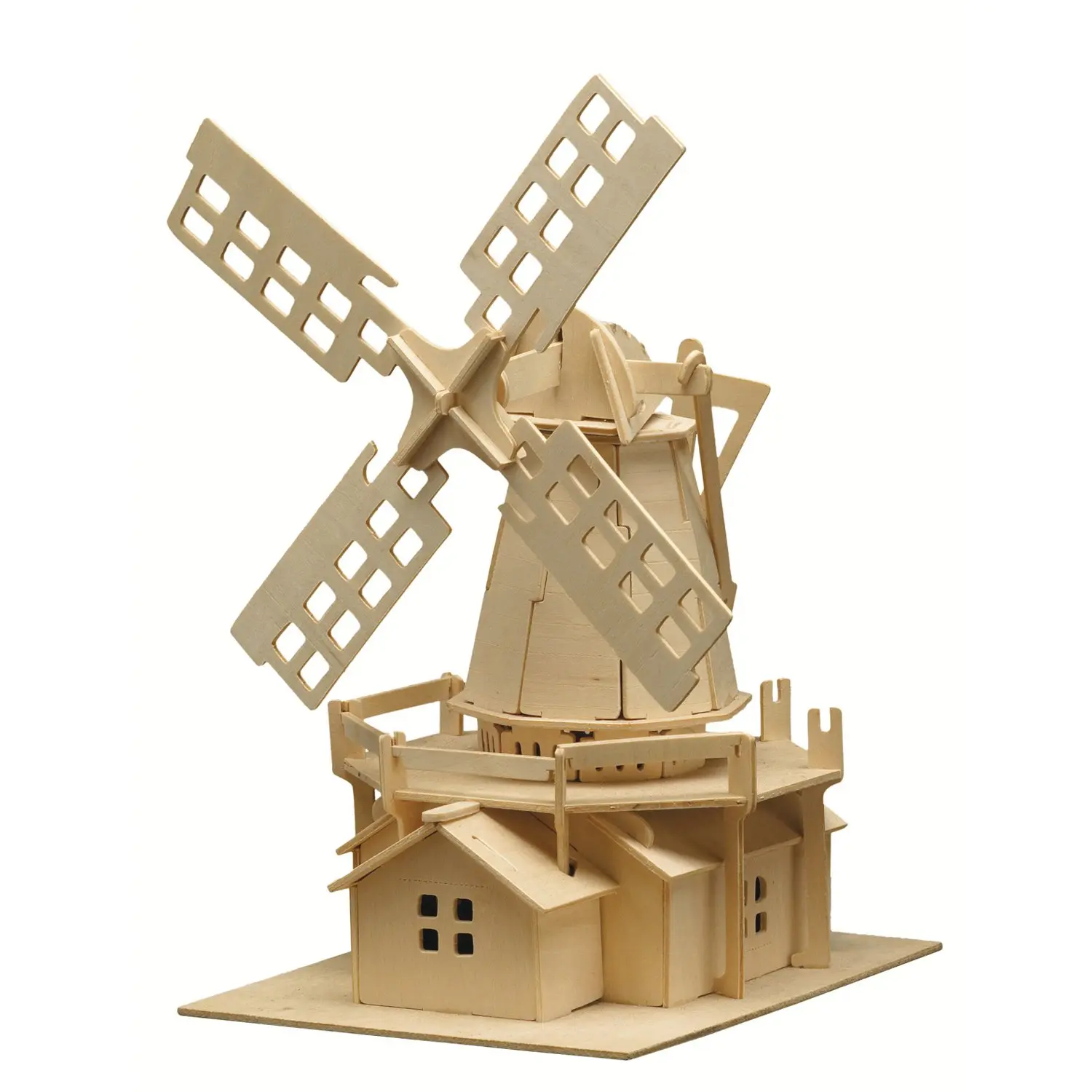 Cover: 4006094873007 | PEBARO 873 - Holzbausatz Windmühle, Holzkonstruktion mit 78 Teilen