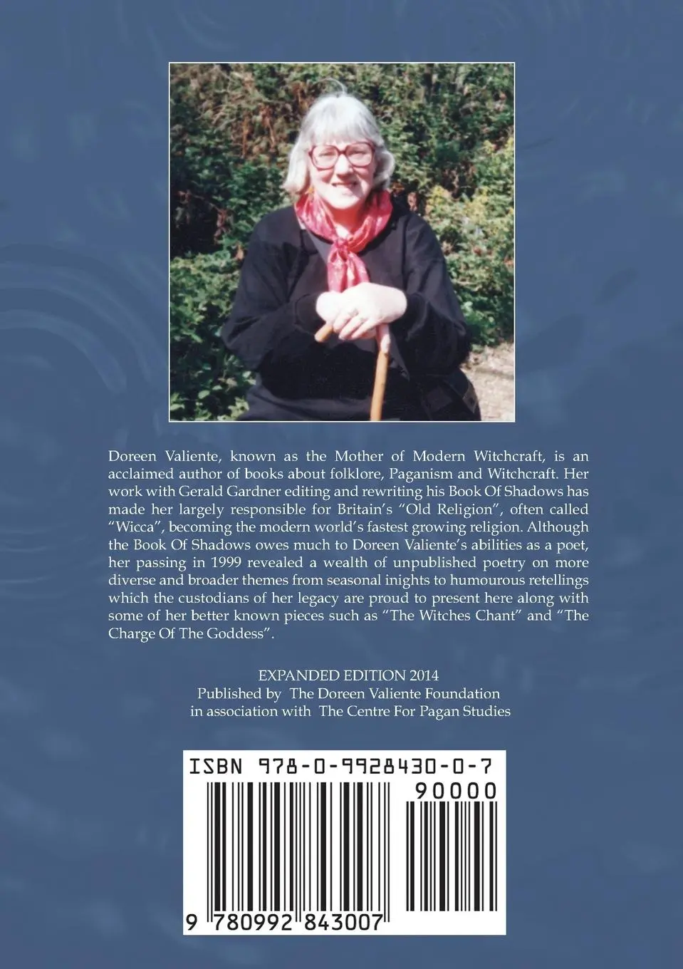Rückseite: 9780992843007 | The Charge of the Goddess - The Poetry of Doreen Valiente | Valiente