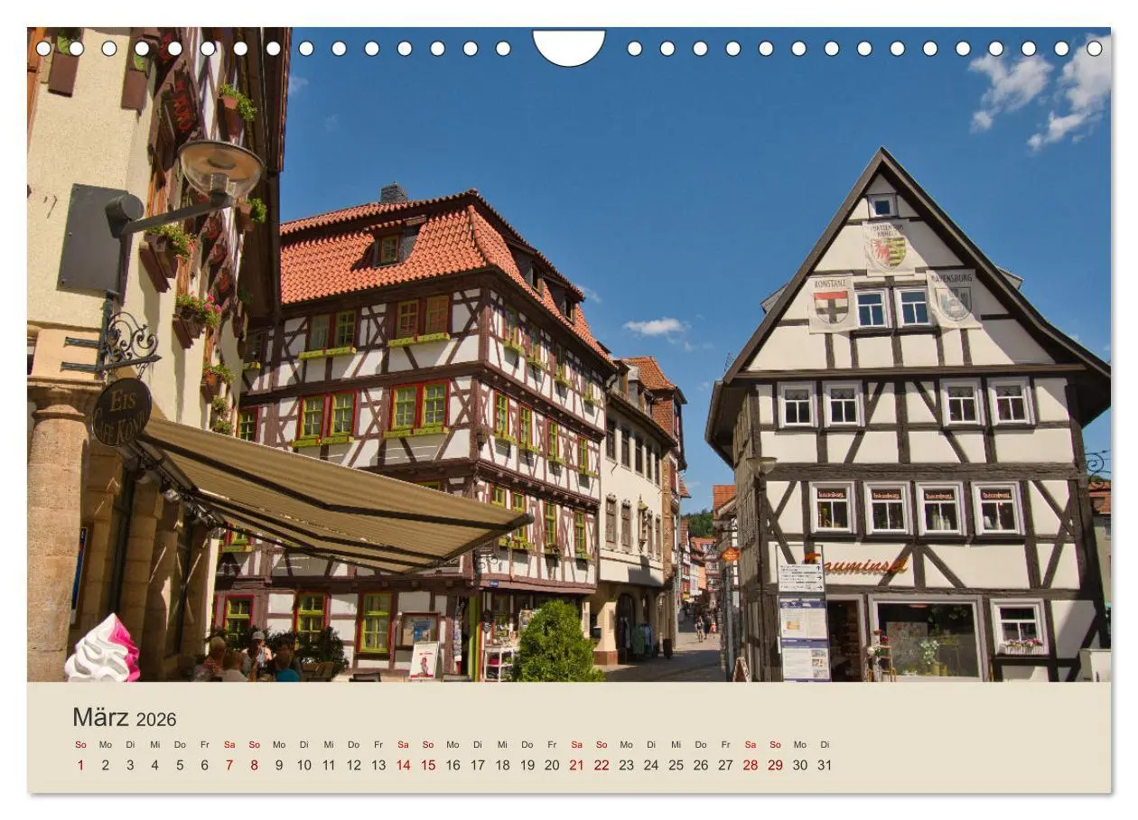 Bild: 9783457323007 | Sommer in Schmalkalden (Wandkalender 2026 DIN A4 quer), CALVENDO...