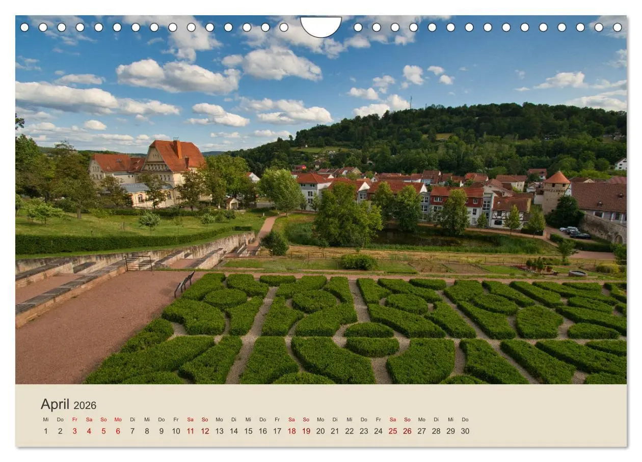 Bild: 9783457323007 | Sommer in Schmalkalden (Wandkalender 2026 DIN A4 quer), CALVENDO...