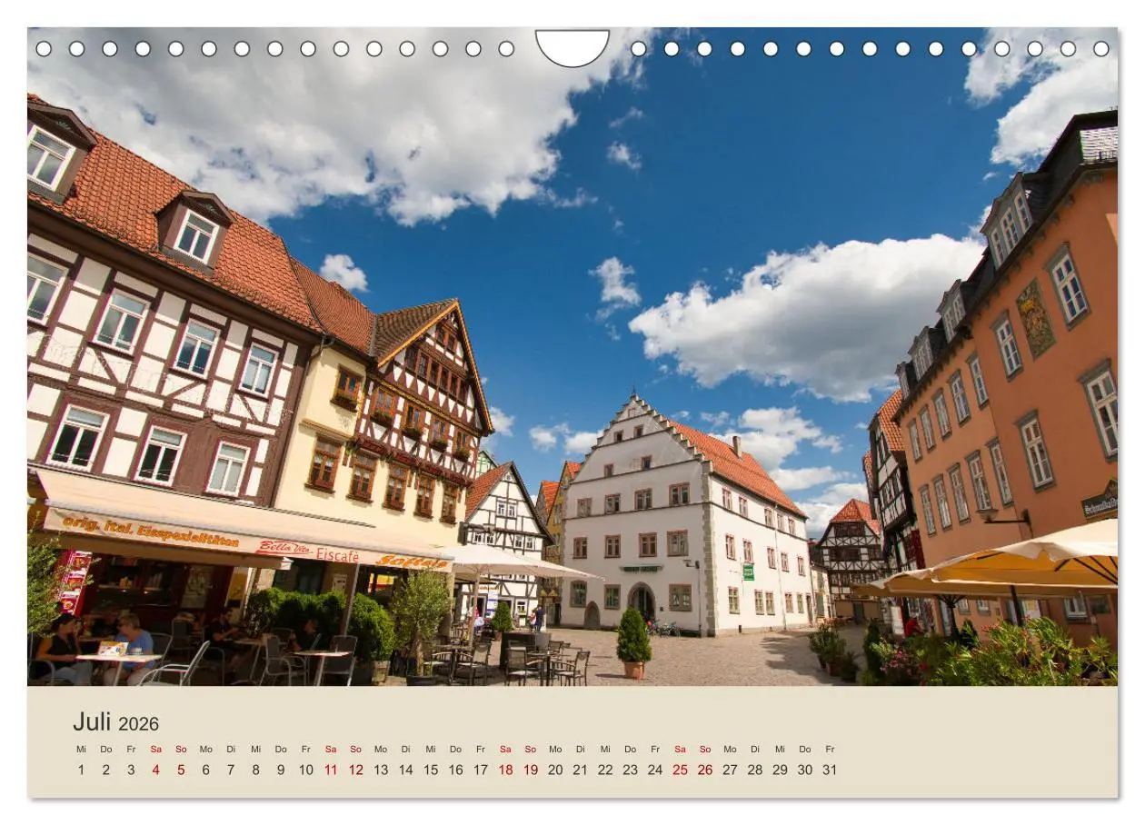 Bild: 9783457323007 | Sommer in Schmalkalden (Wandkalender 2026 DIN A4 quer), CALVENDO...