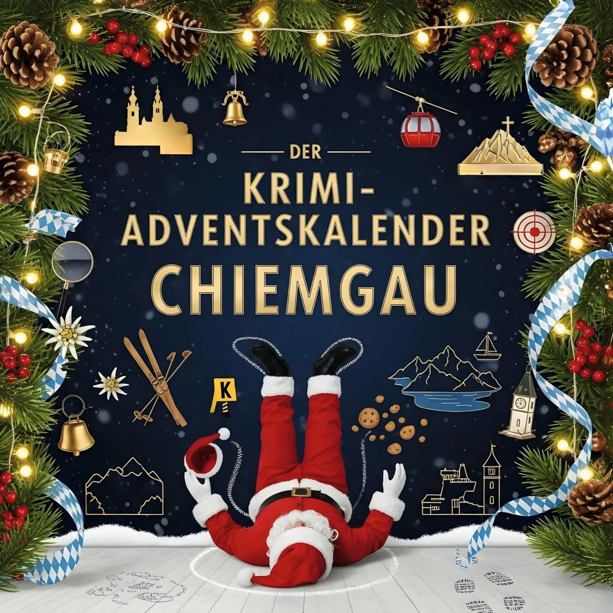Cover: 9783695303007 | Der Krimi-Adventskalender Chiemgau | Mordsverdächtig in 24 Akten