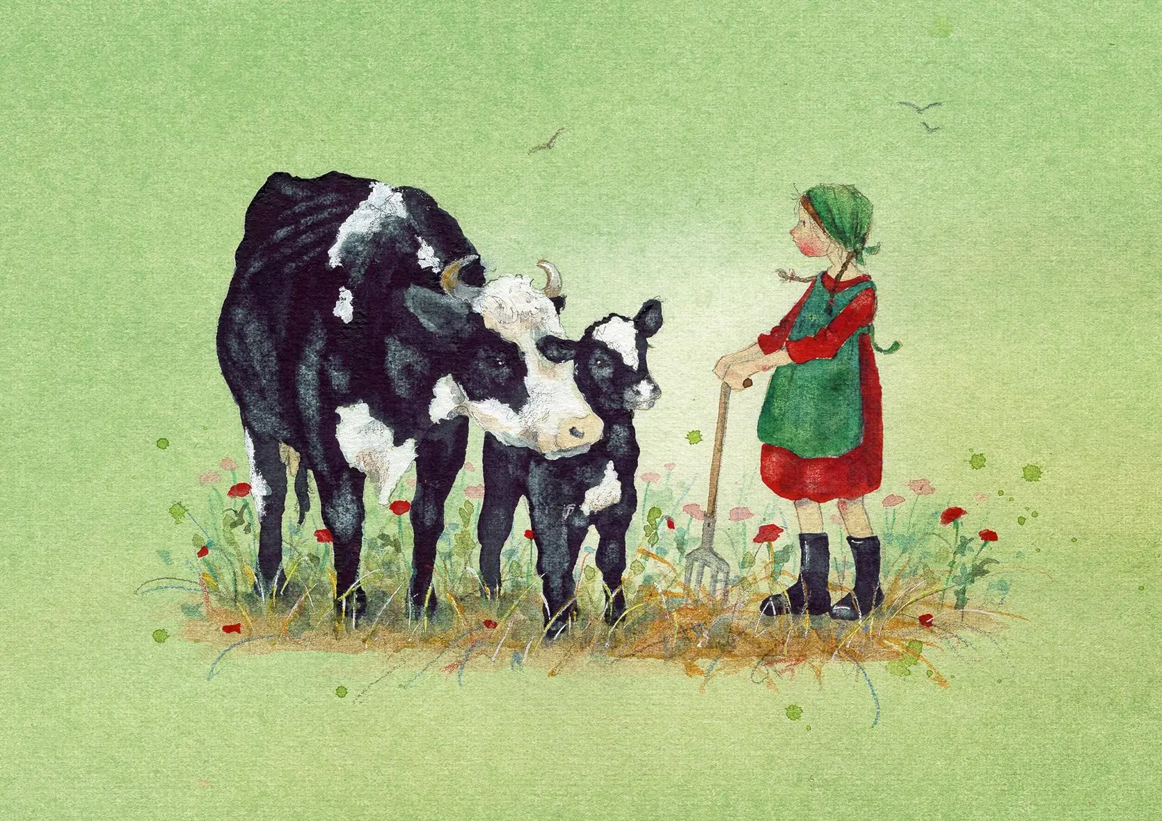 Bild: 9783825153007 | Postkartenbuch »Alle meine Tiere« | Daniela Drescher | Taschenbuch