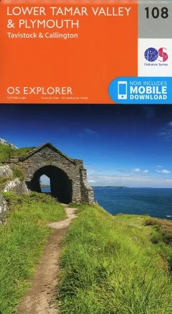 Cover: 9780319243107 | Lower Tamar Valley and Plymouth | Ordnance Survey | (Land-)Karte