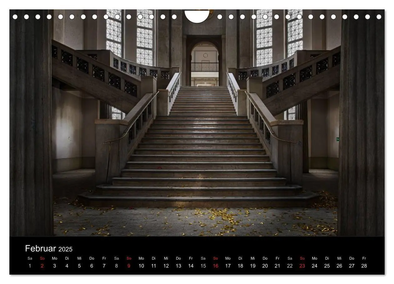 Bild: 9783435773107 | Geheimnisvolle Orte - Lost Places (Wandkalender 2025 DIN A4 quer),...
