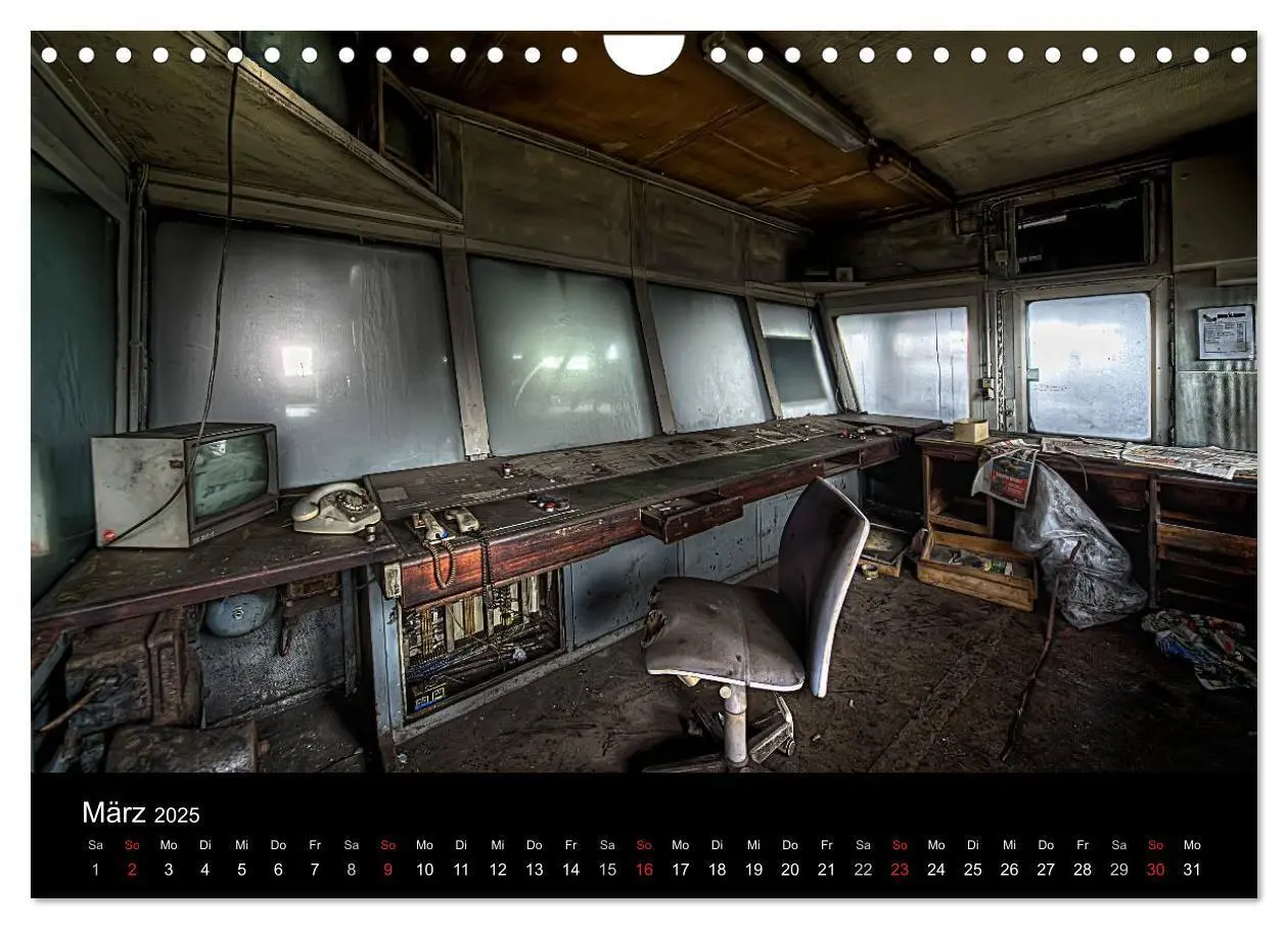 Bild: 9783435773107 | Geheimnisvolle Orte - Lost Places (Wandkalender 2025 DIN A4 quer),...