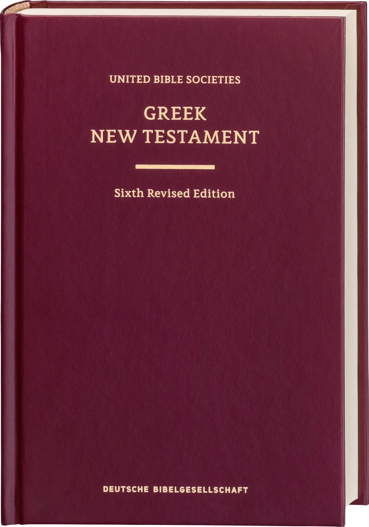 Greek New Testament GNT6. Standardausgabe