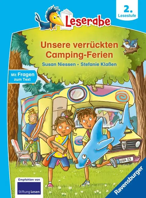 Cover: 9783473463107 | Leserabe 2. Lesestufe - Unsere verrückten Camping-Ferien | Niessen