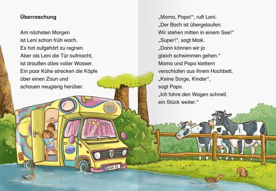 Bild: 9783473463107 | Leserabe 2. Lesestufe - Unsere verrückten Camping-Ferien | Niessen